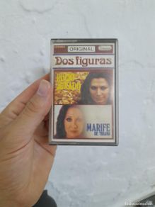 Casetes antiguos: Casete cassette cinta música Dos Figuras Rocio Jurado Marife de triana